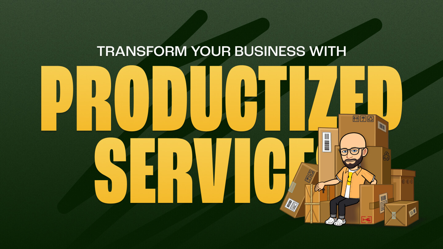 ♻️ Transform your business with Productized Services